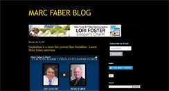 Desktop Screenshot of marcfabersblog.com